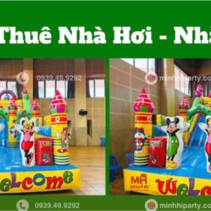 Nhà phao-nhà hơi cho bé tại TPHCM do Minh Hi Party cung cấp