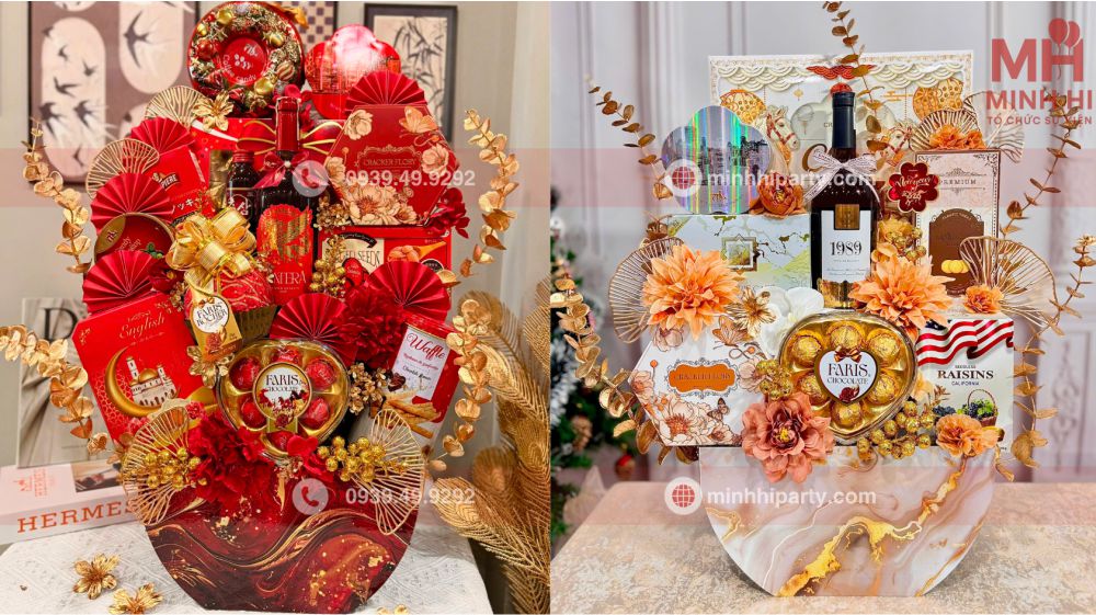 cung cap gio qua tet 2026 mau sang trong Cung cấp giỏ quà tết 2026 mẫu sang trọng theo xu hướng hiện nay