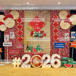 Góc check-in tết văn công ty 2026