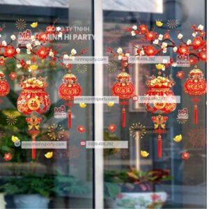 goi y decal tet 2026 don gian tai showroom cua hang Gợi ý mẫu decal tết 2026 đơn giản tại showroom cửa hàng