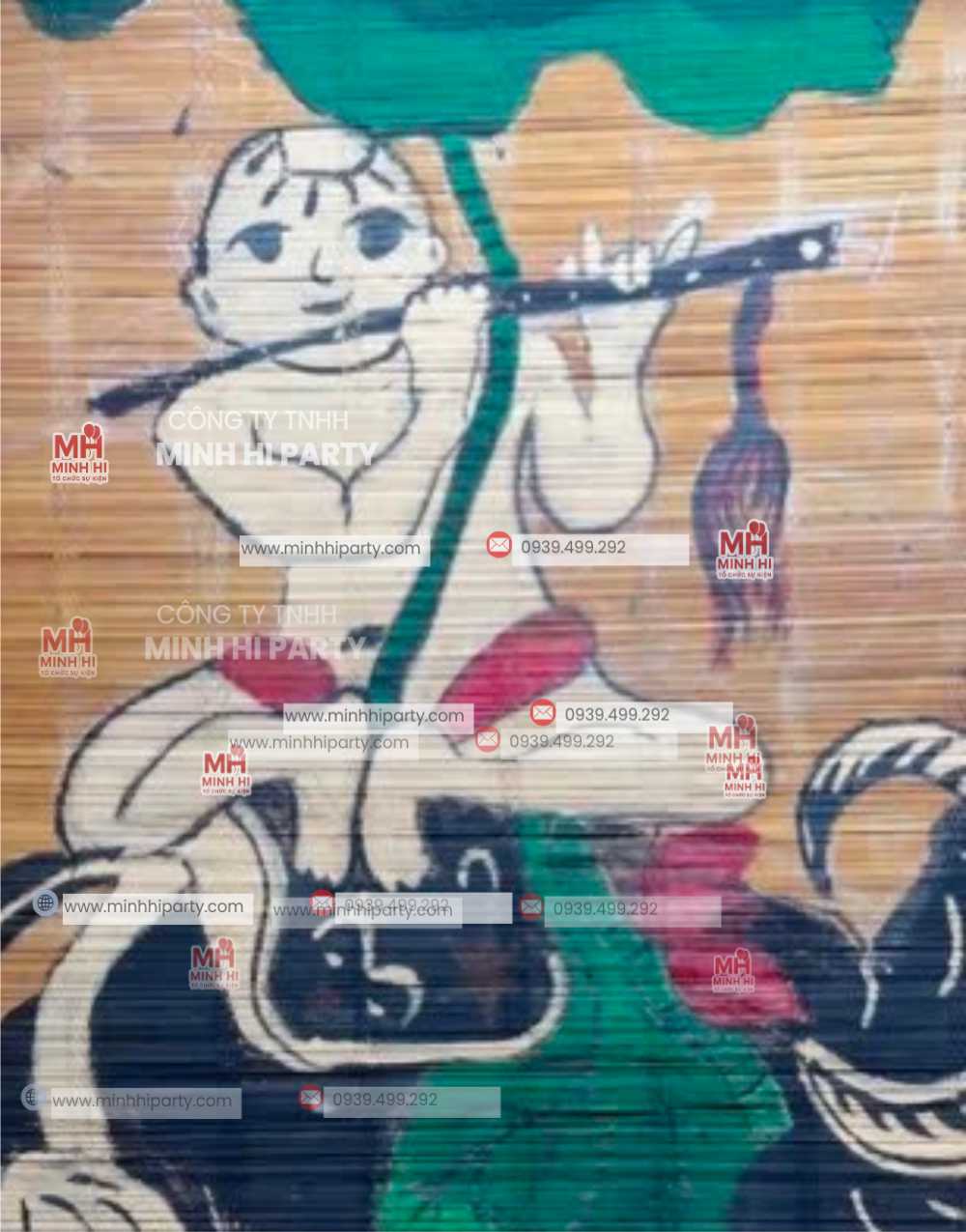 Hình ảnh mục đồng chăn trâu