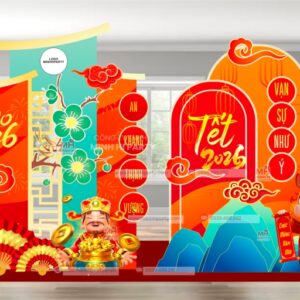 mau thiet ke trang tri tet 2026 gia re moi nhat 2026 Mẫu thiết kế trang trí tết 2026 giá rẻ và là thiết kế mới nhất hiện nay