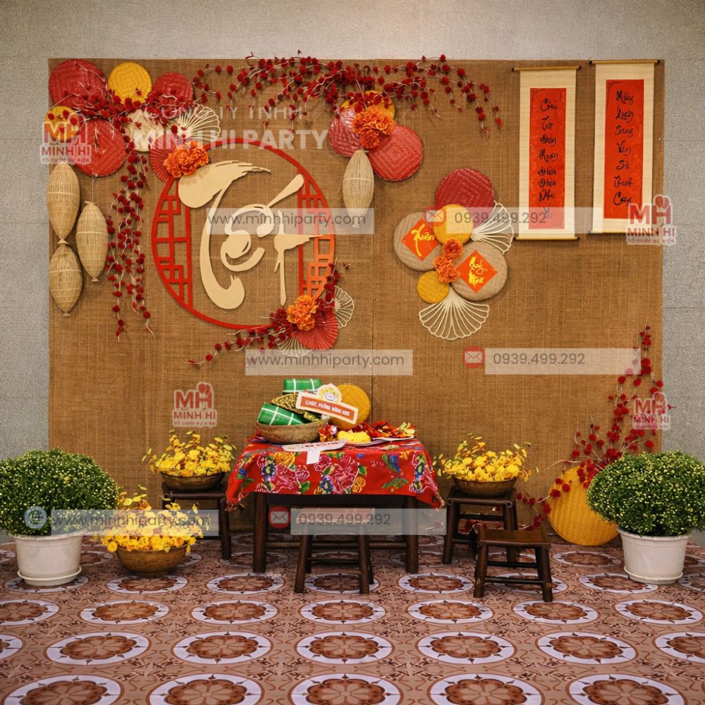 T&aacute;i hiện lại h&igrave;nh ảnh Tết g&oacute;c nh&agrave; xưa giữa l&ograve;ng th&agrave;nh phố