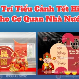 thiet ke trang tri tet 2026 co quan nha nuoc hien dai Thiết kế trang trí tết 2026 cho cơ quan nhà nước phong cách hiện đại