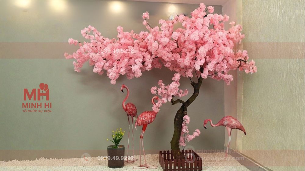 thue dao gia tet khu vuc tphcm gia re Cho thuê đào giả giá rẻ tại TPHCM đa dạng nhiều mẫu