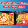 Trang Trí Tết Theo Phong Thủy 2026 hướng dẫn cách bày trí cầu tài lộc cho năm Bính Ngọ
