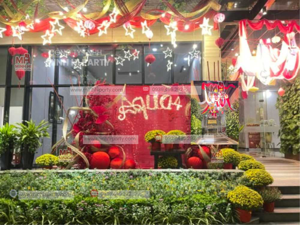 trang tri tet voi tone do tuong trung may man tai loc sử dụng tone đỏ trong trang trí Tết tượng trưng cho may mắn tài lộc