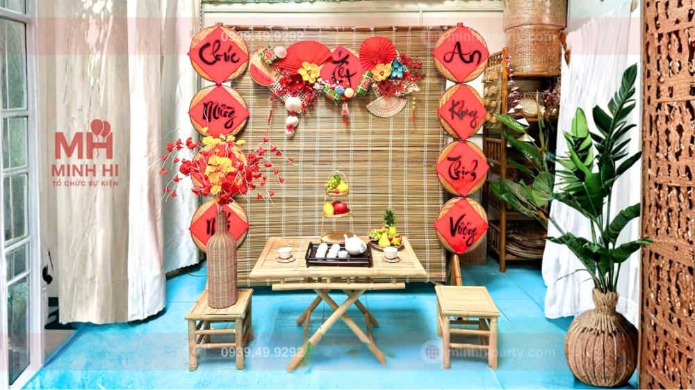 trang tri tieu canh tet mini tai nha phong cach truyen thong cho phong khach trang tri tieu canh tet mini tai nha phong cach truyen thong cho phong khach