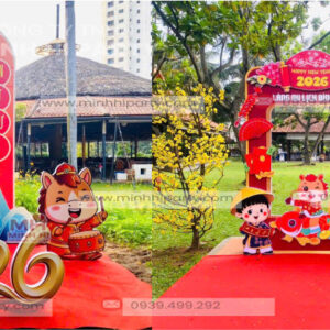 Khung check-in tết 2026 mini