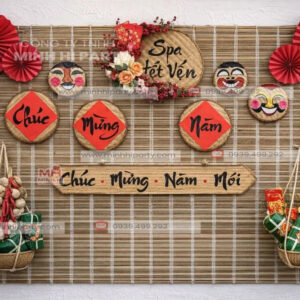 Cung cấp set trang trí tết 2026 theo yêu cầu tại HCM