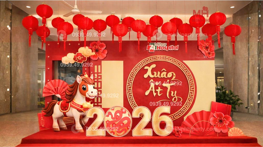 Đơn vị cung cấp thuê dịch vụ trang trí tết 2026 tại TPHCM