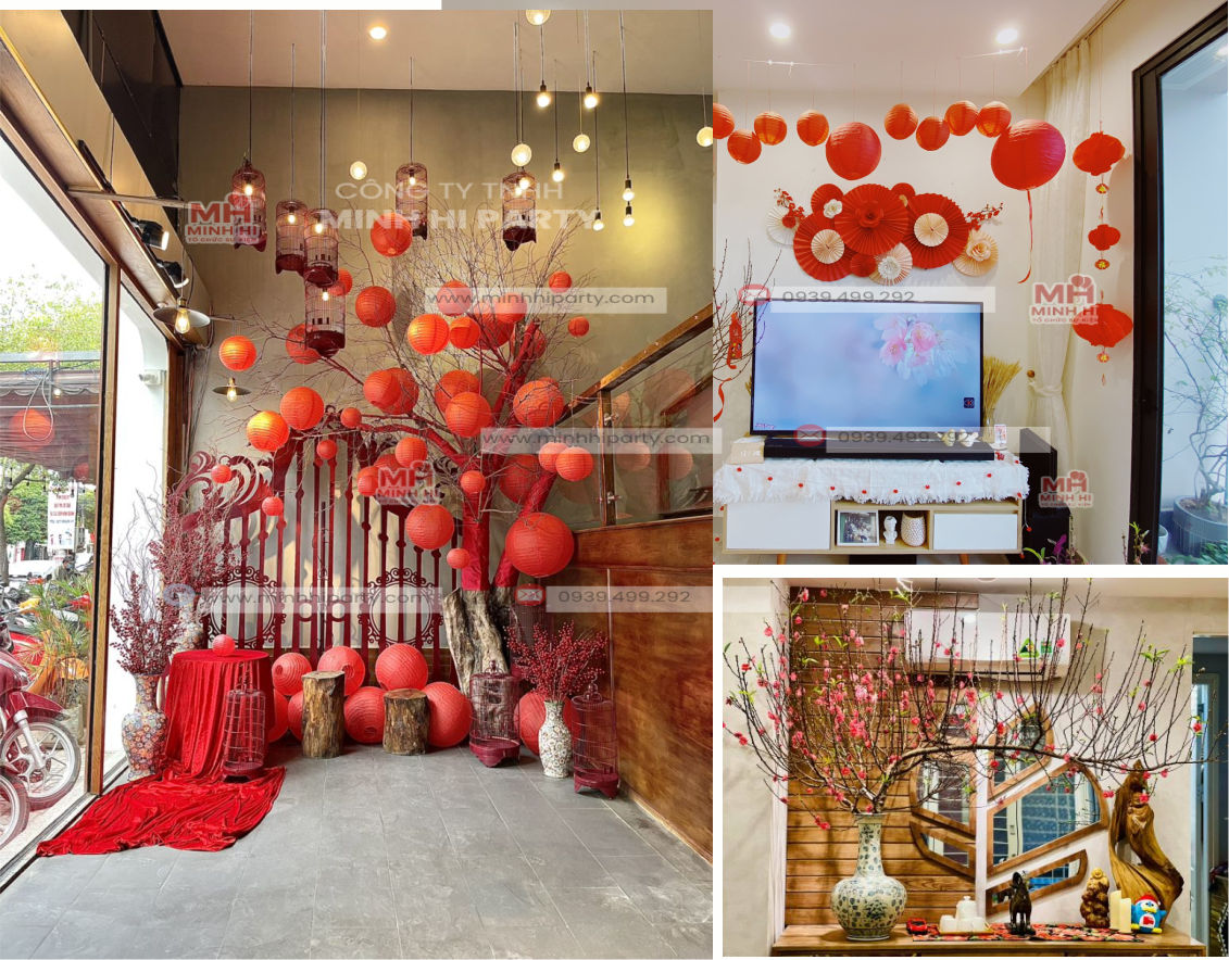 Dịch vụ trang trí tết tại nhà