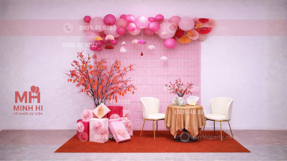 Trang trí tết 2026 phong thuỷ mang nhiều tài lộc cho năm mới