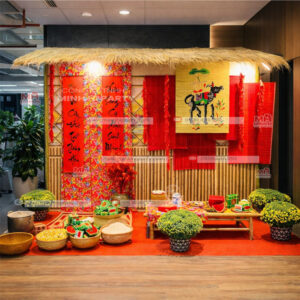 Mẩu tiểu cảnh tết truyền thống 2026