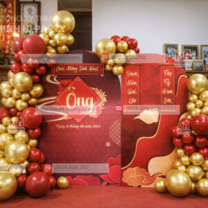 Trang trí mừng thọ người cao tuổi do Minh Hi Party cung cấp