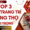 TOP 3 mẫu trang trí mừng thọ sang trọng do Minh Hi Party cung cấp