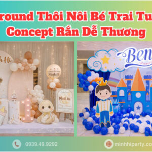 background thoi noi be trai tuoi ran concept de thuong Background thôi nôi bé trai tuổi rắn với concept dễ thương