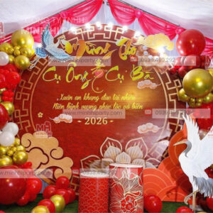 Mẫu trang trí mừn thọ phong cách cung đình Huế