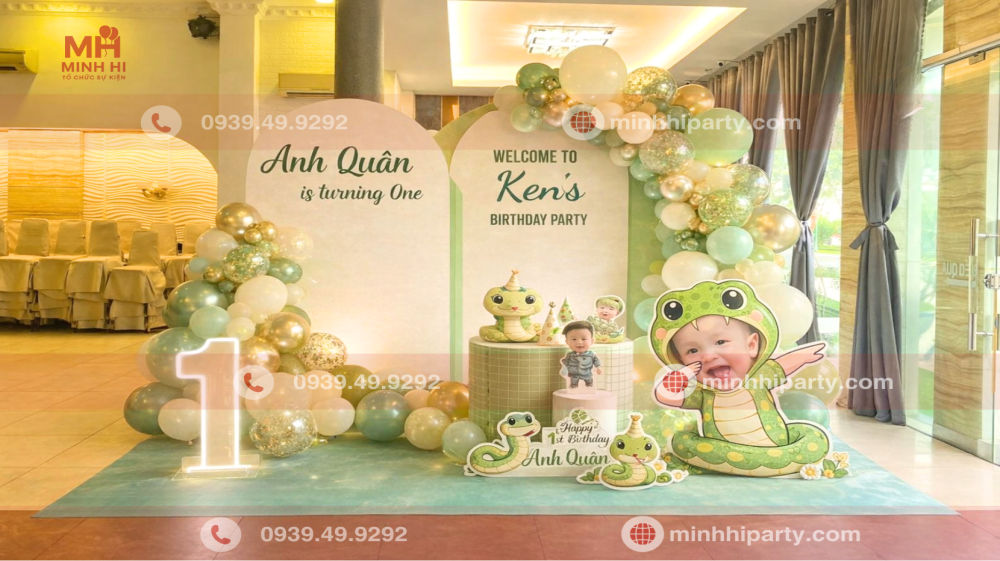 Mẫu trang trí thôi nôi bé trai tuổi rắn theo xu hướng cá nhân hoá