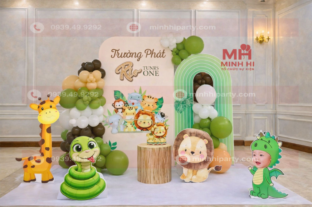 mau trang tri thoi noi be trai tuoi ty chu de 12 con giap Trang trí thôi nôi cho bé trai tuổi Tỵ chủ đề 12 con giáp