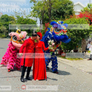 Dịch vụ múa lân đám cưới chuyên nghiệp
