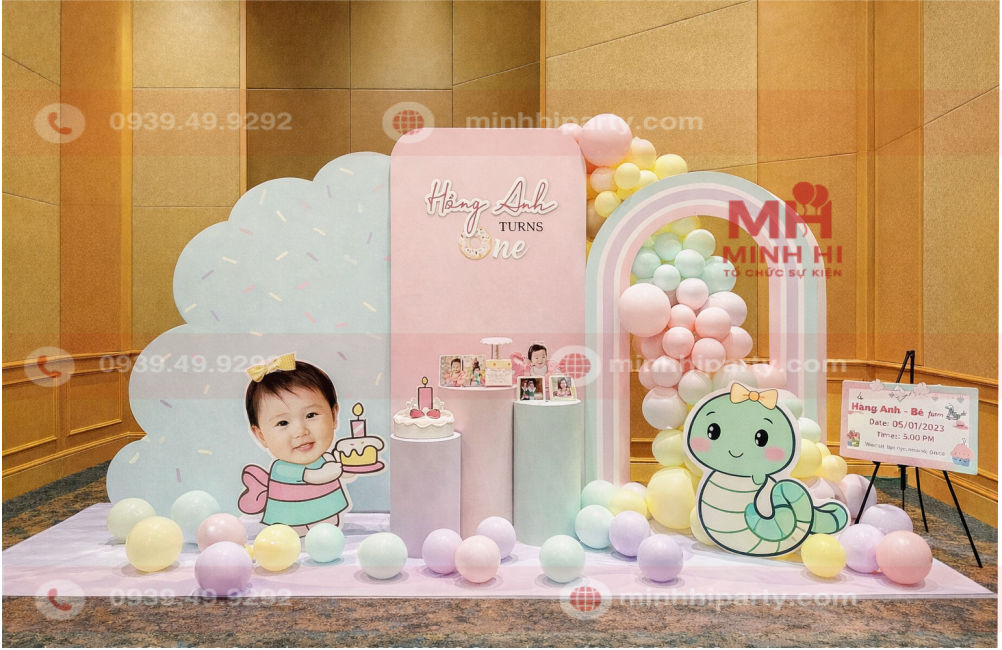 trang tri thoi noi be trai tuoi ran dep va y nghia Cách trang trí thôi nôi cho bé trai tuổi rắn đẹp và ý nghĩa do Minh Hi Party cung cấp và dịch vụ trọn gói chuyên nghiệp