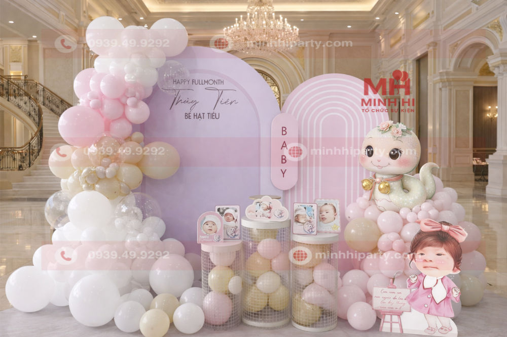 trang tri thoi noi be tuoi ty tai nha dep Trang trí thôi nôi cho bé tuổi Tỵ tại nhà đẹp