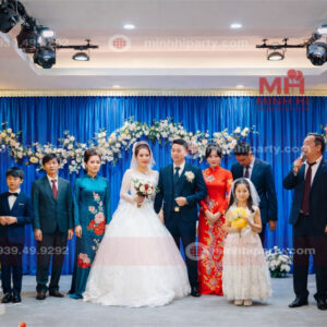 Múa lân đám cưới mang tới trải nghiệm tuyệt vời cho khách mời và mang đến phong thuỷ với nhiều may mắn