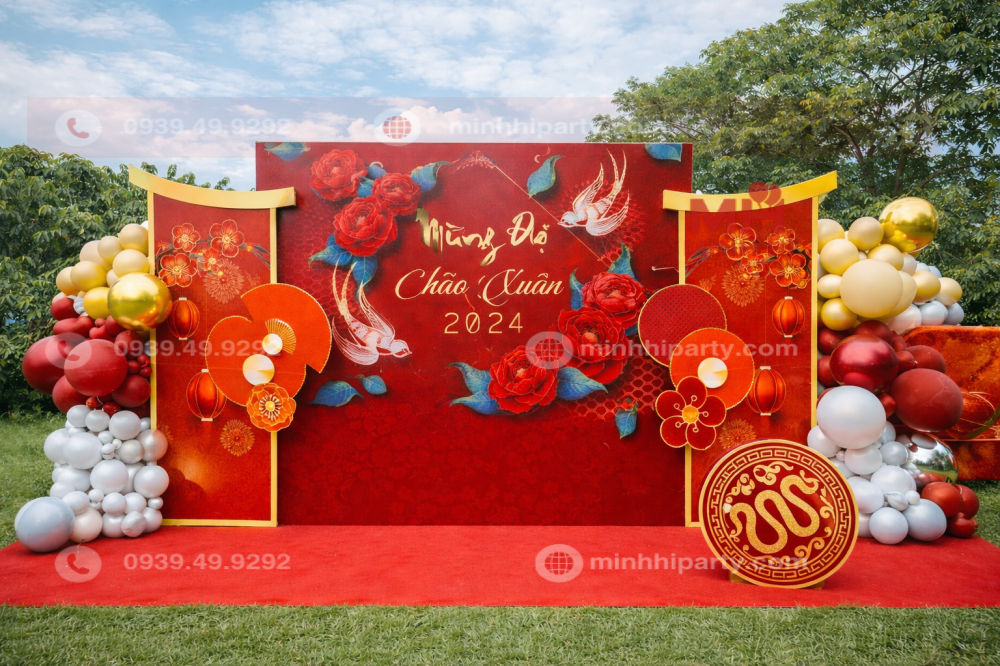 Trang trí mừng thọ ngoài trời và những lưu ý được Minh Hi Party chia sẽ trong bài viết 'Trang trí mừng thọ ngoài trời cần lưu ý gì?'