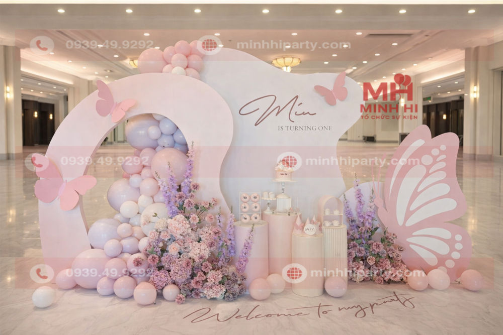 Trang trí thôi nôi cho bé tuổi Tỵ ý nghĩa phong thuỷ chi tiết trong bài viết Ý nghĩa phong thủy khi trang trí thôi nôi bé tuổi Tỵ của Minh Hi Party