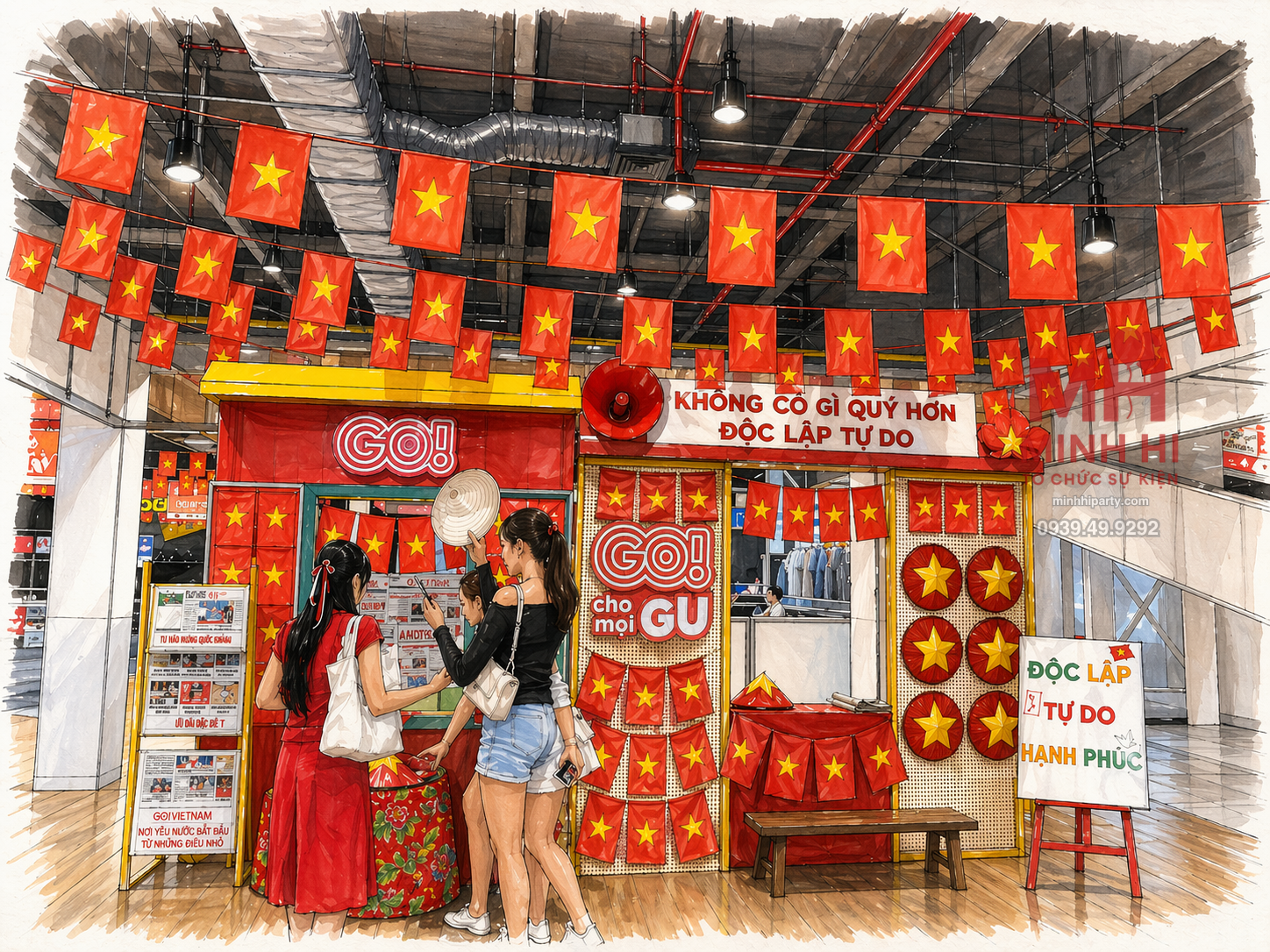 1 Tổng quan trang trí sự kiện 30.4