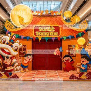Mẫu trang trí trung thu chủ đề cổ tích gợi ý xu hướng trang trí trung thu