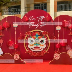 Mẫu trang trí trung thu tại trường học