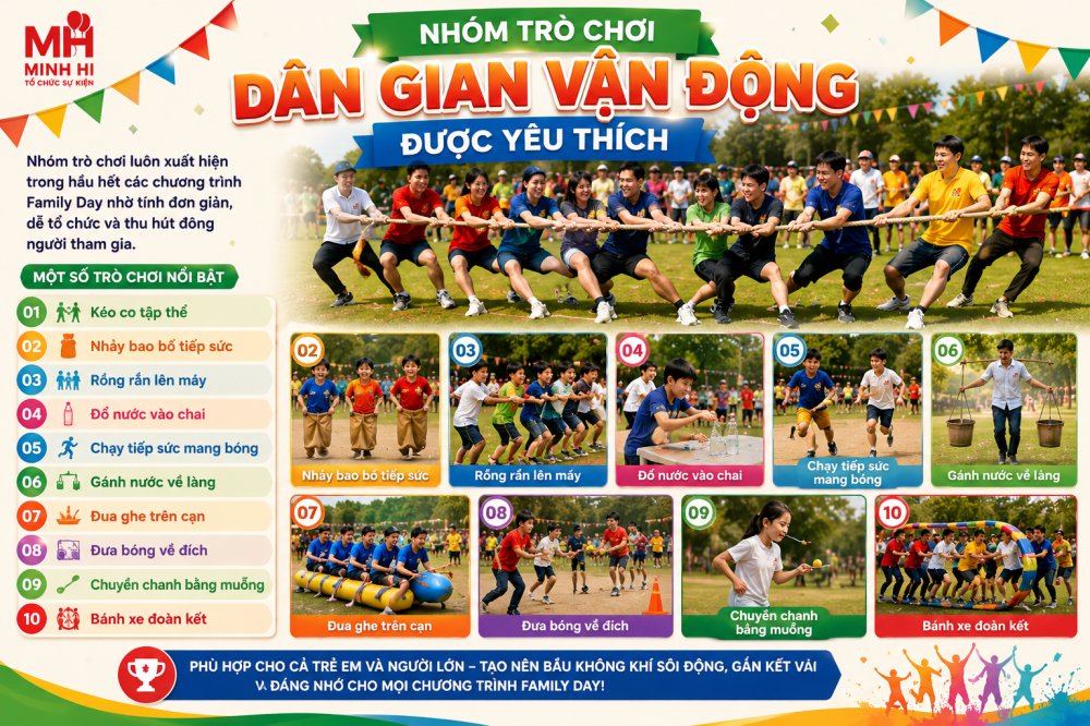 Nhom tro choi dan gian van dong duoc yeu thich Nhóm trò chơi dân gian vận động được yêu thích