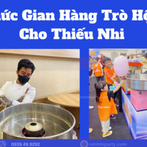 Tổ chức gian hàng ẩm thực cho hội chợ thiếu nhi