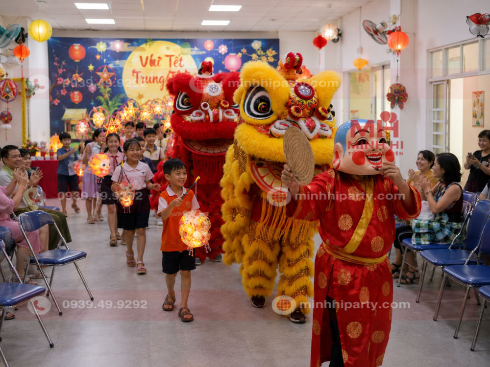 to chuc mua lan an toan cho tre em mam non Tổ chức múa lân an toàn cho trẻ em mầm non