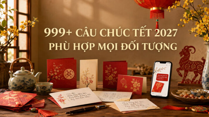 999+ câu chúc Tết 2027 phù hợp mọi đối tượng