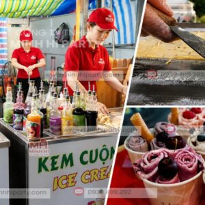 Dịch vụ cho thuê nhân sự làm kem cuộn thai lan tại HCM