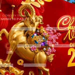 Linh vật dê tạo điểm nhận diện năm Đinh Mùi