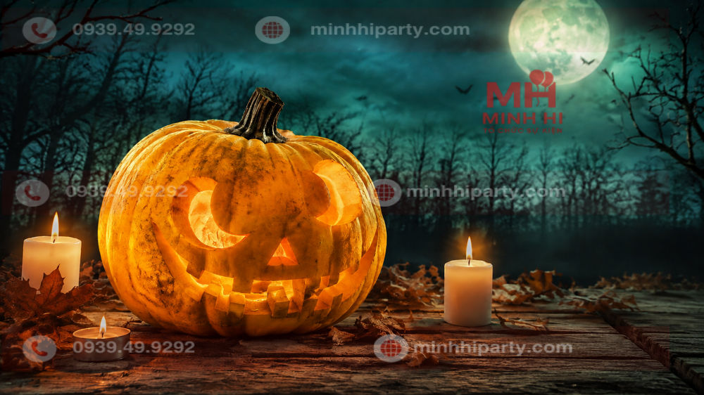 Bí Ngô trang trí Halloween 2026 