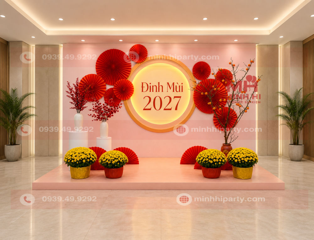 decor tet 2027 voi tieu canh an tuong thi cong chuyen nghiep Decor tết 2027 với tiểu cảnh ấn tượng thi công chuyên nghiệp