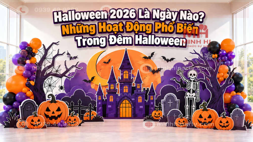 Halloween 2026 là ngày nào và những hoạt động phổ biến
