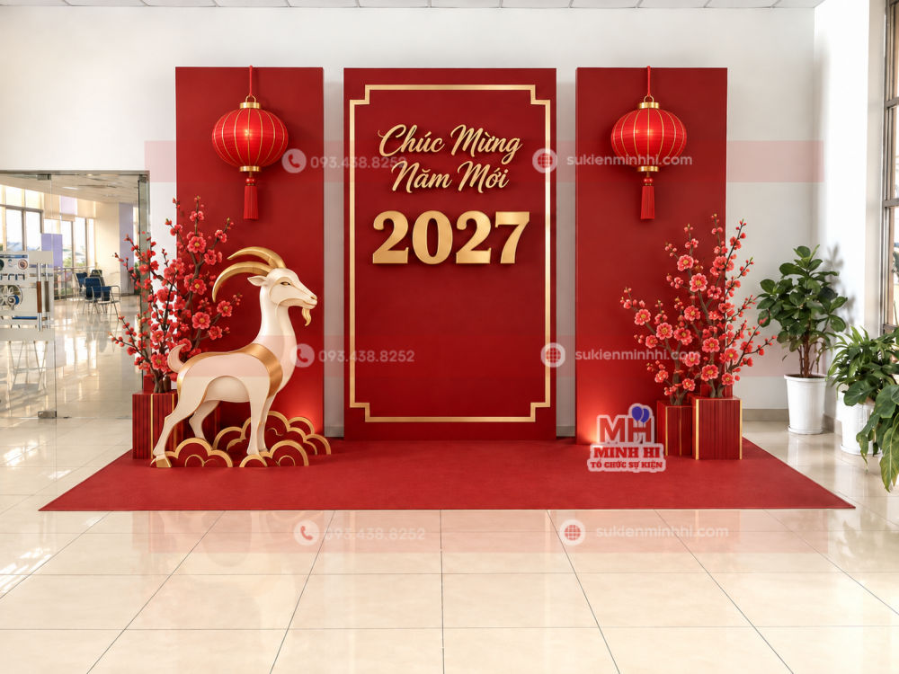trang tri tet 2027 hien dai toi gian Trang trí tết 2027 hiện đại tối giản