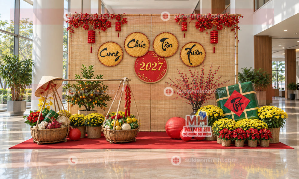 trang tri tet 2027 tet viet moc mac Trang trí tết 2027 tết Việt mộc mạc