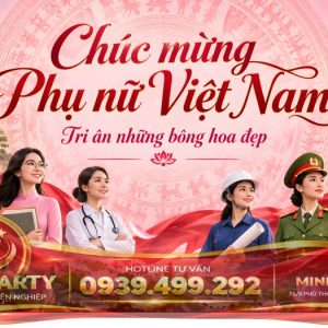 Backdrop 20/10 Truyền Thống