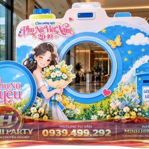 Mẫu khung check in 20/10 mới nhất 2026