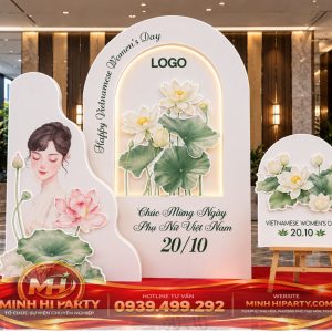 Mẫu photobooth 20/10 mini mới nhất 2026