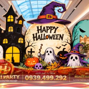 Mau trang tri halloween 2026 tai sanh lon Trang Trí Halloween 2026 Với Bí Ngô Khổng Lồ