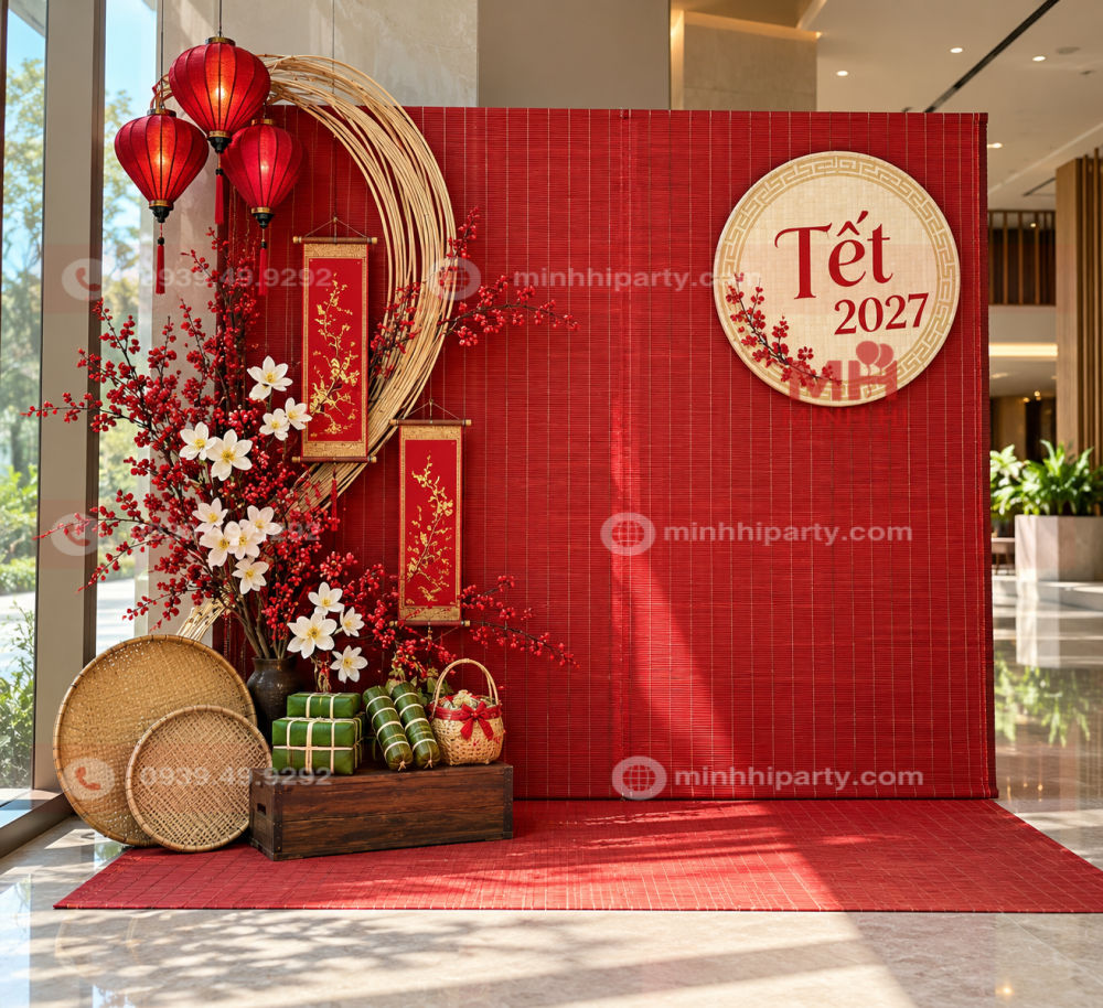 thiet ke goc tet 2027 voi phu kien nho tao nen goc tet Thiết kế góc tết 2027 với phụ kiện nhỏ tạo nên góc tết nổi bật